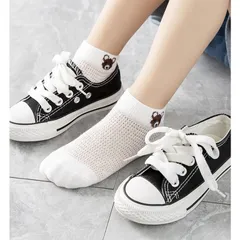 Combo 5 đôi tất lưới trẻ em chất lưới mềm mại thoáng mát cho bé trai, bé gái