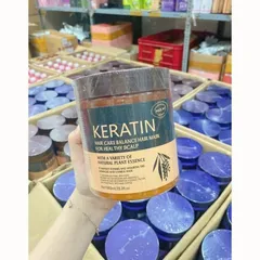 ⚡ Kem ủ tóc KERATIN COLLAGEN siêu mượt 1000ml, phục hồi tóc hư tổn, giao hàng nhanh trong 2h