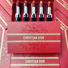 💄 Set 5 Son Dior Mini Chính Hãng - Siêu Phẩm Son Kem Lì Cao Cấp 5x1.5g (Full Màu Hot)