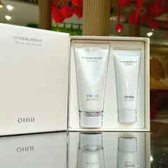Set Ohui Bright Cleaning Foam làm sạch trắng da 160ml + 100ml tặng kèm giá tốt 🏷️