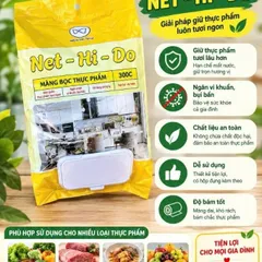MÀNG BỌC THỰC PHẨM NET-HI-DO  TREO TƯỜNG 1 BỊCH 300 CHIẾC TIỆN LỢI SIÊU DAI 815803