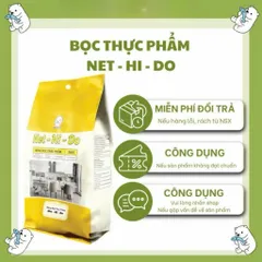 MÀNG BỌC THỰC PHẨM NET-HI-DO  TREO TƯỜNG 1 BỊCH 300 CHIẾC TIỆN LỢI SIÊU DAI 815803