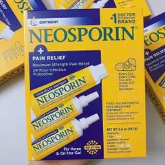 ⚡ Neosporin Sơ Cứu Vết Bỏng Sẹo Mỹ Set 3 Tuýp (2x14.2g + 1x28.3g) Giao Hàng Hỏa Tốc