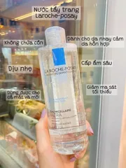 💧 Tẩy trang La Roche-Posay Micellar Water cho da nhạy cảm 400ml - Giao nhanh, chính hãng