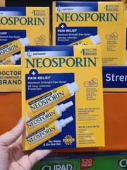 ✨ Neosporin Kem Hỗ Trợ Phục Hồi Da Bỏng Liền Sẹo Mỹ (Set 3 Tuýp: 2x14.2g + 1x28.3g) Chính Hãng