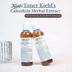 🌼 Nước hoa hồng Kiehl's Calendula Herbal Extract Toner làm dịu da 250ml chính hãng