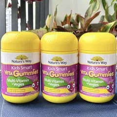 💊 Nature's Way Vitamin Tổng Hợp Rau Củ Gummy 60 Viên Hàng Chính Hãng Úc