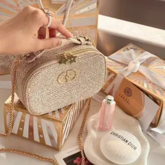 Set Dior Holiday 2025 dưỡng môi 001 & kem tay kèm túi cực xinh, chính hãng giá tốt 🛍️