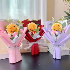 Bó hoa hướng dương cười và hoa cúc quà tặng ý nghĩa
