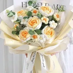 Bó Hoa Hồng Len Handmade Quà Tặng Ý Nghĩa