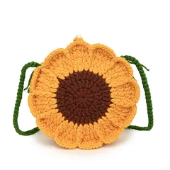 Túi Đựng Điện Thoại Len Đeo Chéo Hoa Cúc Handmade – Nhẹ Xinh, Dễ Phối Đồ