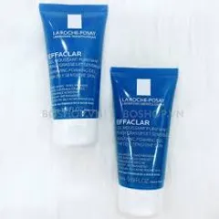 Combo: Gel Rửa Mặt Tạo Bọt Làm Sạch Dành Cho Da Dầu Nhạy Cảm La Roche Posay Effaclar Purifying Foaming Gel 50ml