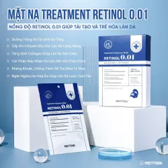 [1 Hộp] Mặt Nạ Giấy Prettyskin Treatment Collection Mask Tái Tạo, Trẻ Hóa, Chống Lão Hóa Da