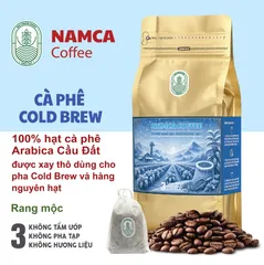 (1Kg) CÀ PHÊ COLD BREW. Cà Phê ủ Lạnh Cao Cấp (100% Hạt Cafe Arabica Cầu Đất) (Đã bao gồm 8% VAT)