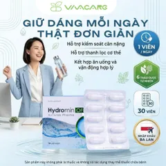 Thực Phẩm Bảo Vệ Sức Khỏe Hydromin OFF Từ 6 Thảo Dược Thiên Nhiên, Giảm Tích Nước, Hỗ Trợ Kiểm Soát Cân Nặng