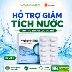 Thực Phẩm Bảo Vệ Sức Khỏe Hydromin OFF Từ 6 Thảo Dược Thiên Nhiên, Giảm Tích Nước, Hỗ Trợ Kiểm Soát Cân Nặng