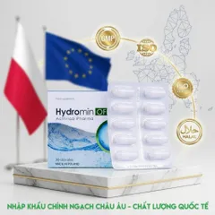 Combo 3 Hộp Hydromin OFF 90 Viên Từ 6 Thảo Dược Ba Lan - Hỗ Trợ Giảm Tích Nước, Detox, Cân Đối Vóc Dáng
