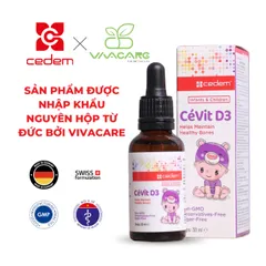 [Combo 3 Chai] CéVit D3 Drops D3 Cho Trẻ Sơ Sinh & Bé 0-8 Tuổi - Xương Chắc Khỏe Từ Đức