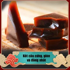 A Giao Phúc Bài, cao da lừa Sơn Đông thượng phẩm (có tách bán lẻ), đại bổ huyết dưỡng nhan, dạng hộp thiếc 250g