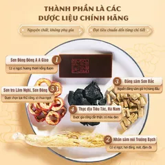THẦN THỦY NƯỚC A GIAO ĐÔNG A TỔNG HỢP bí phương trường thọ, Hộp 12 ống, 48 ống x ống 20ml