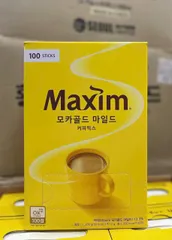 Cà Phê Hòa Tan Hàn Quốc MAXIM MOCHA GOLD MILD Hộp 100 Gói / 12G 816143