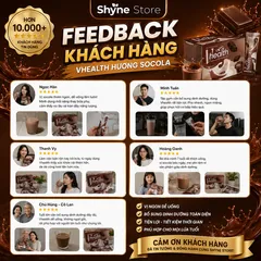 Ngũ Cốc Dinh Dưỡng VHEALTH Vị Socola | Thực Phẩm Bổ Sung Protein Thực Vật Chất Xơ