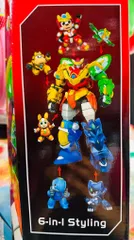 Đồ Chơi Lắp Ráp Robot X-BUDDIES 6in1 cool styling siêu nhân biến hình 137-4