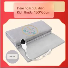 Thảm ngải cứu điện, đệm sưởi ngải cứu đông y hàng nội địa trung hỗ trợ giảm đau vai gáy, lưng