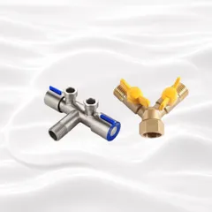Van chia chữ Y 2 khoá độc lập V5 ( ren 21)