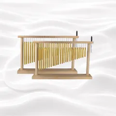 Chuông 20 thanh nhạc cụ gõ 1 hàng có chân đế gỗ