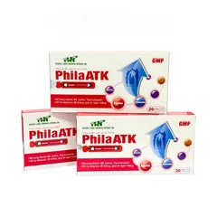 Siro Ống Uống PhilaATK Hộp 20 Ống x 10ml – Hỗ Trợ Tăng Sức Đề Kháng, Giúp Ăn Ngon