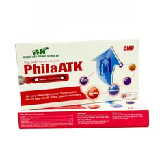 Siro Ống Uống PhilaATK Hộp 20 Ống x 10ml – Hỗ Trợ Tăng Sức Đề Kháng, Giúp Ăn Ngon