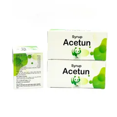 Syrup Acetun Cho Trẻ Hộp 20 Gói x 5ml – Hỗ Trợ Bổ Phế, Hạn Chế Ho, Giảm Tăng Tiết Đờm