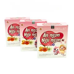 Siro Ăn Ngon Ngủ Ngon AC Cho Trẻ Hộp 20 ống x 10ml