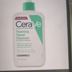 sữa rửa mặt CeraVe foaming fascial xách tay Mỹ thể tích 473ml