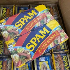 ( AUTH ) Thịt hộp Spam  - 25% LESS SODIUM 340g nội địa Mỹ