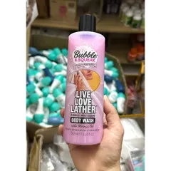 ( AUTH ) sữa tắm Bubble & Squeak Live Love Lather Seriously Moisturising Body Wash