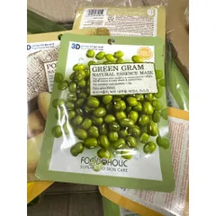 ( AUTH GIÁ 10 MASK ) Mặt Nạ 3D Foodaholic Shape Natural Pulp Mask Hàn Quốc SÉT 10 MASK HSD CUỐI NĂM 2026