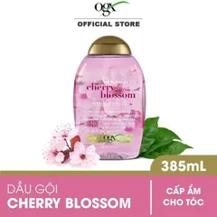 ( AUTH EPX 07/2027 ) Dầu Gội Chiết Xuất Hoa Anh Đào OGX Heavenly Hydration + Cherry Blossom 385ml