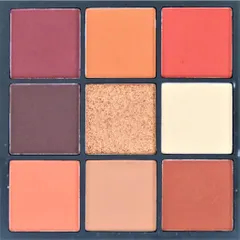 Bảng Phấn Mắt 9 Ô HUDA BEAUTY Warm Obsessions Palette - chính hãng