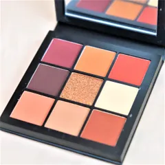 Bảng Phấn Mắt 9 Ô HUDA BEAUTY Warm Obsessions Palette - chính hãng