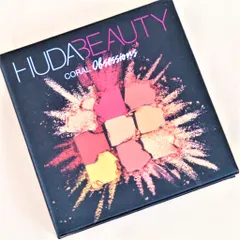 [XẢ KHO CODE SẢN XUẤT 2018] Bảng Phấn Mắt 9 Ô HUDA BEAUTY Coral Obsessions Palette - chính hãng