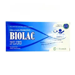 Cốm Vi Sinh BIOLAC PLUS Hộp 10 Gói _ Bổ Sung Lợi Khuẩn Và L-Lysine, Hỗ Trợ Cải Thiện Hệ Tiêu Hóa