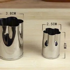 BỘ 8 KHUÔN CẮT TẠO HÌNH - LÀM BÁNH, TRANG TRÍ HOA QUẢ