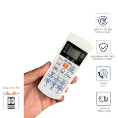 Điều Khiển Điều Hòa Panasonic 1/2 Chiều Inverter Thay Thế – Remote Phím Êm Nhạy, Dùng Pin AAA, Không Cần Setup