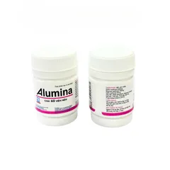Viên Nhai Alumina Hỗ Trợ Dạ Dày Giảm Axit, Hỗ Trợ Bảo Vệ Niêm Mạc Dạ Dày, chai 60 Viên