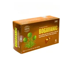 Viên Uống BOGAVANIC Hỗ Trợ Giải Độc Gan, Bảo Vệ Gan, Hỗ Trợ Chức Năng Gan, Hộp 100 Viên