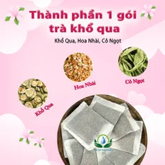 COMBO TRÀ KHỔ QUA (MƯỚP ĐẮNG) THẢO MỘC SIÊU THỊ THIÊN NHIÊN – TRÀ TÚI LỌC TIỆN DỤNG