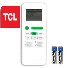 Remote Điều khiển thay thế tương thích cho máy lạnh TCL-3 GYKQ-52 - ĐIỀU KHIỂN ĐIỀU HÒA TCL-tặng kèm pin
