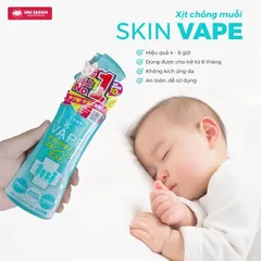 Bình Xịt Chống Muỗi Và Côn Trùng Cắn Cho Trẻ Nhỏ Skin Vape Fumakilla 200ml Nội Địa Nhật Bản - Tiện Dụng, Dễ Sử Dụng